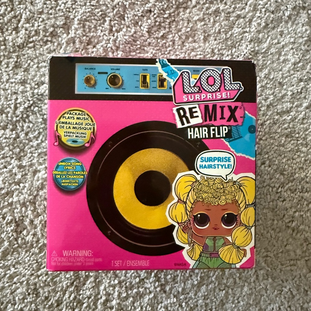LOL Surprise Remix Hair Flip Toy